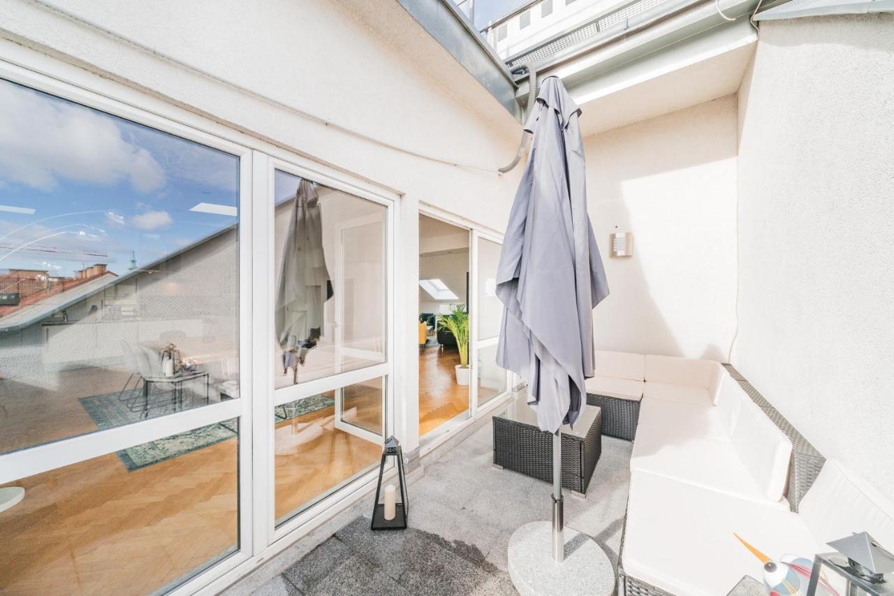 וינה Penthouse Apartment - Sauna - Terrasse - Kamin - Ac מראה חיצוני תמונה