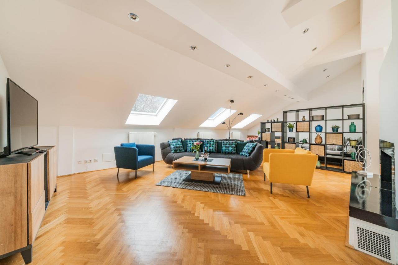 וינה Penthouse Apartment - Sauna - Terrasse - Kamin - Ac מראה חיצוני תמונה